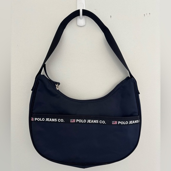 Vintage Polo Ralph Lauren Shoulder Bag and Matching Wallet - Picture 3 of 7